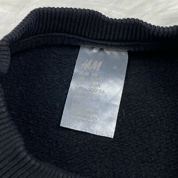 H&M Sweatshirt Space Adventures Boys Toddler Size 2-3 Years Long Sleeve Stars - Picture 2 of 7